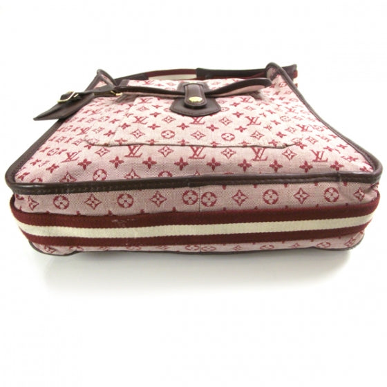 Mini Monogram Besace Mary Kate Cherry