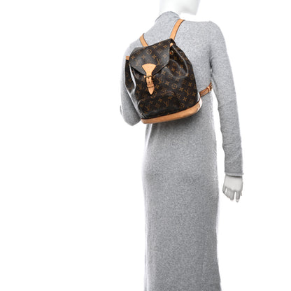 Louis Vuitton Monogram Montsouris MM Backpack 2 of 11