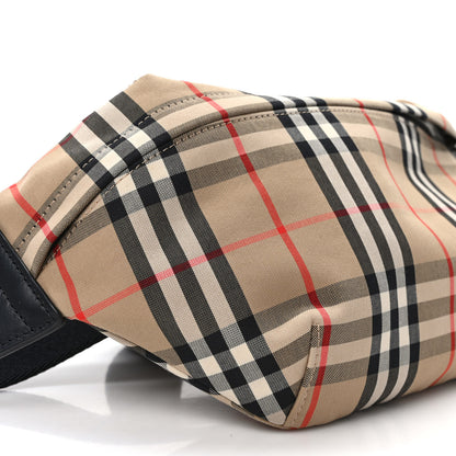 Burberry Bonded Cotton Vintage Check Medium Bum Bag Archive Beige 8 of 9