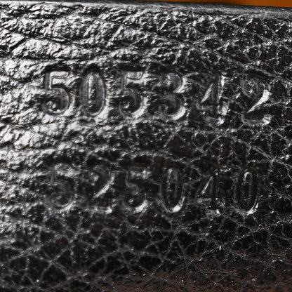 Gucci Grained Calfskin Web Crystal Butterfly Stripe Medium Totem Top Handle Bag Black 7 of 14