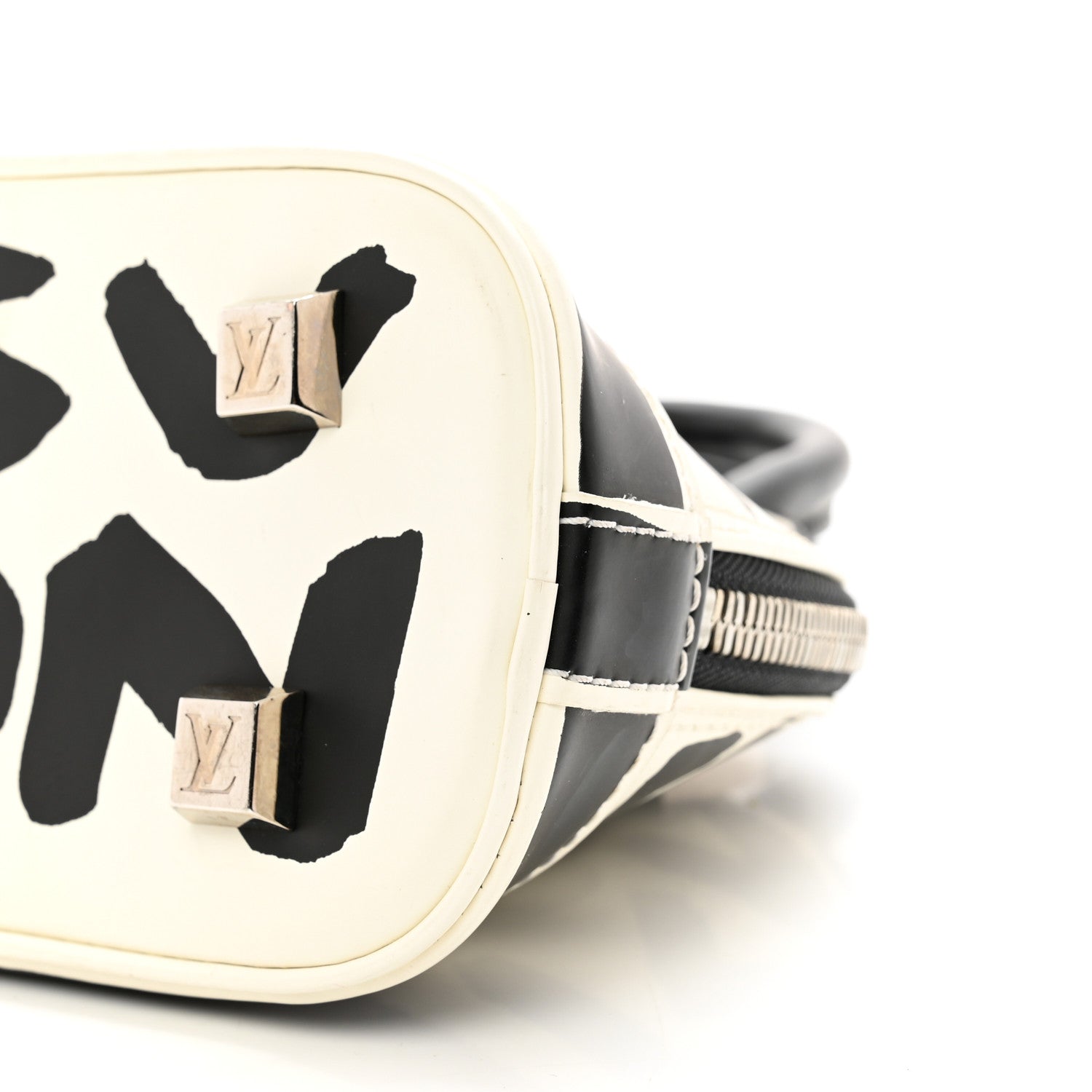 Louis Vuitton Graffiti Alma PM Black 9 of 10