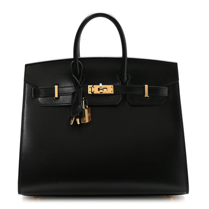 Hermes Box Birkin Sellier 25 Black 1 of 11