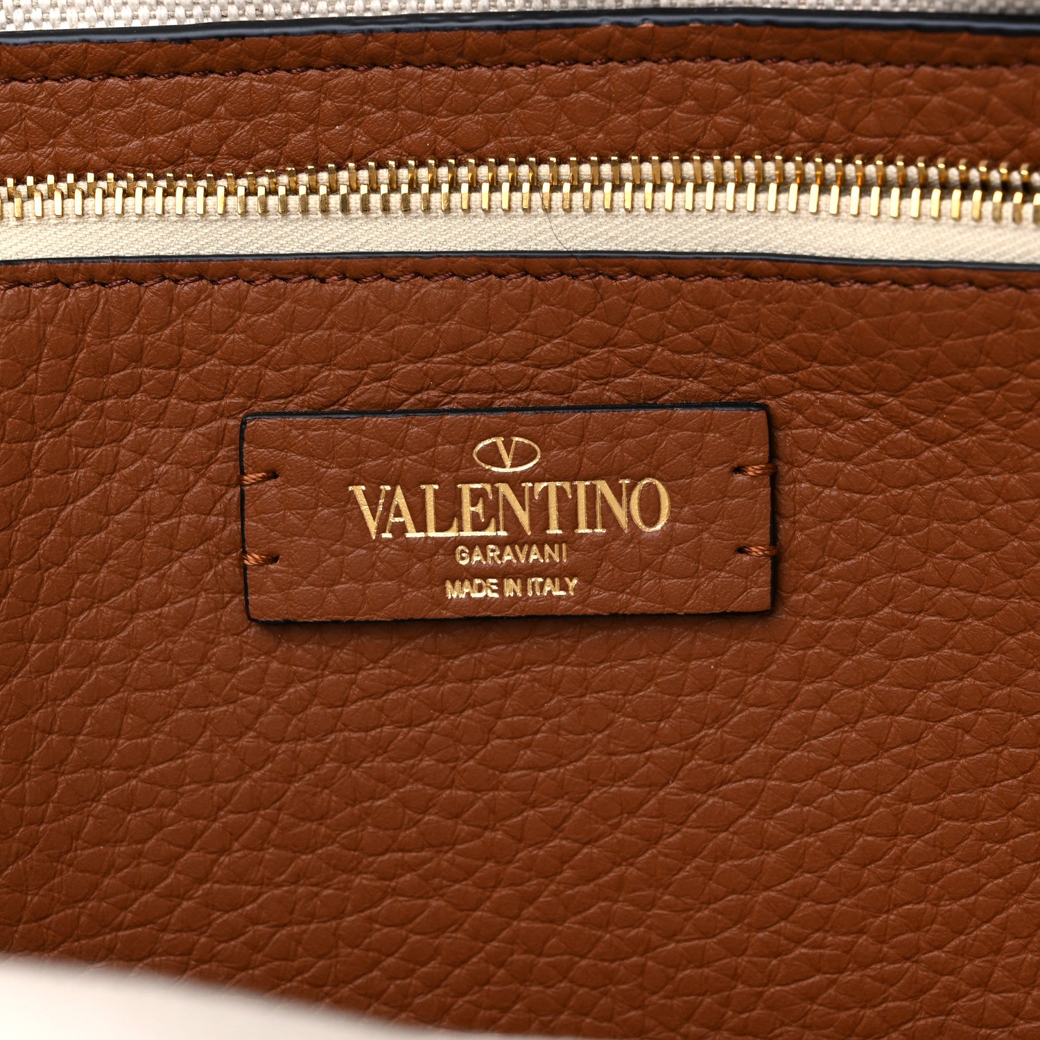 Valentino Garavani Raffia Calfskin Rockstud Summer Tote Multicolor 6 of 10