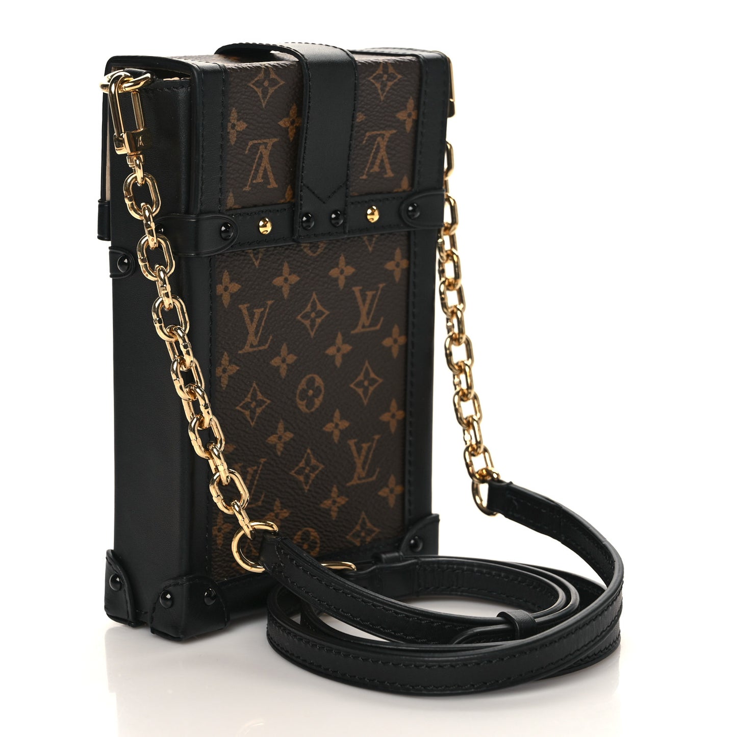 Monogram Pochette Trunk Verticale Black