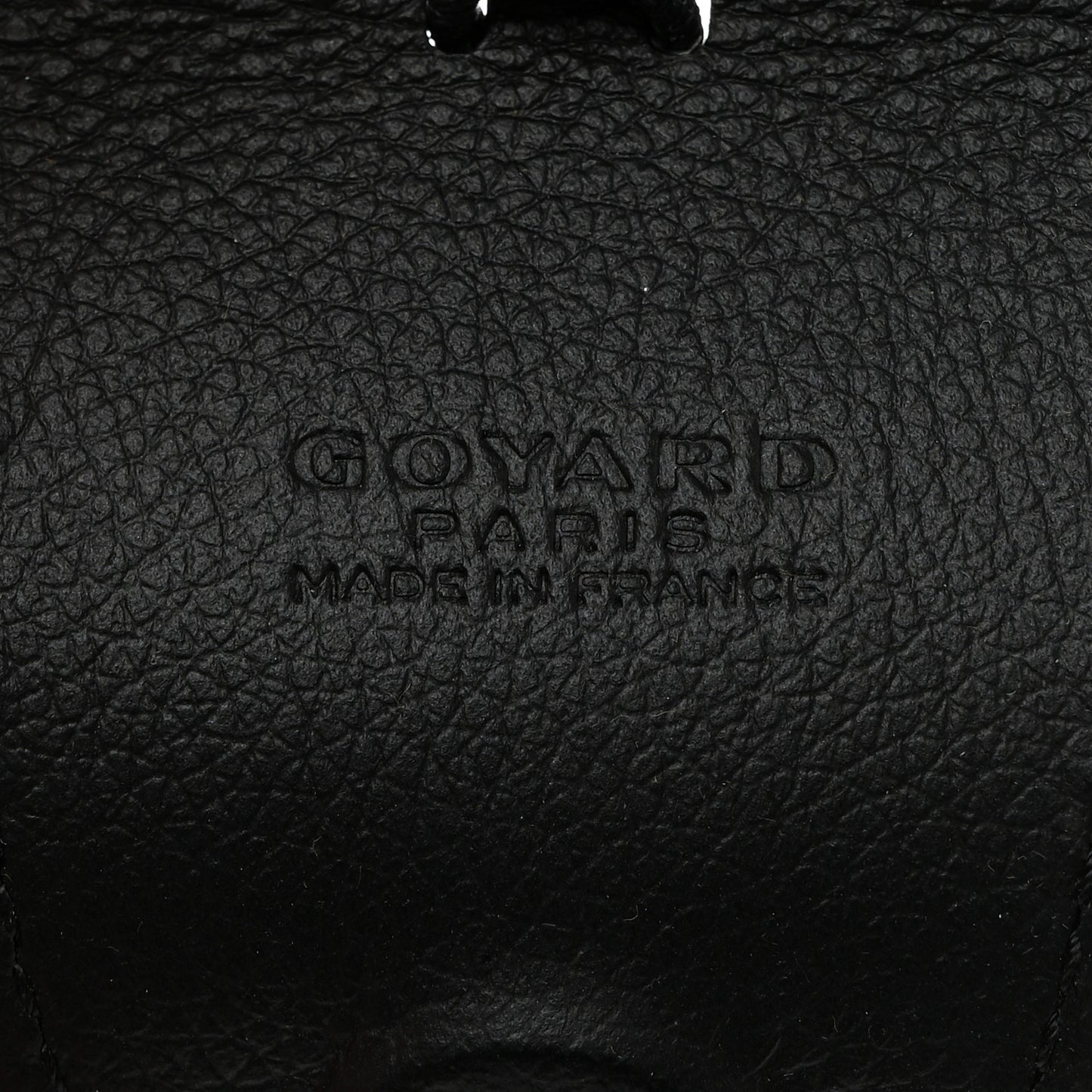 Calfskin Bag Clip Black