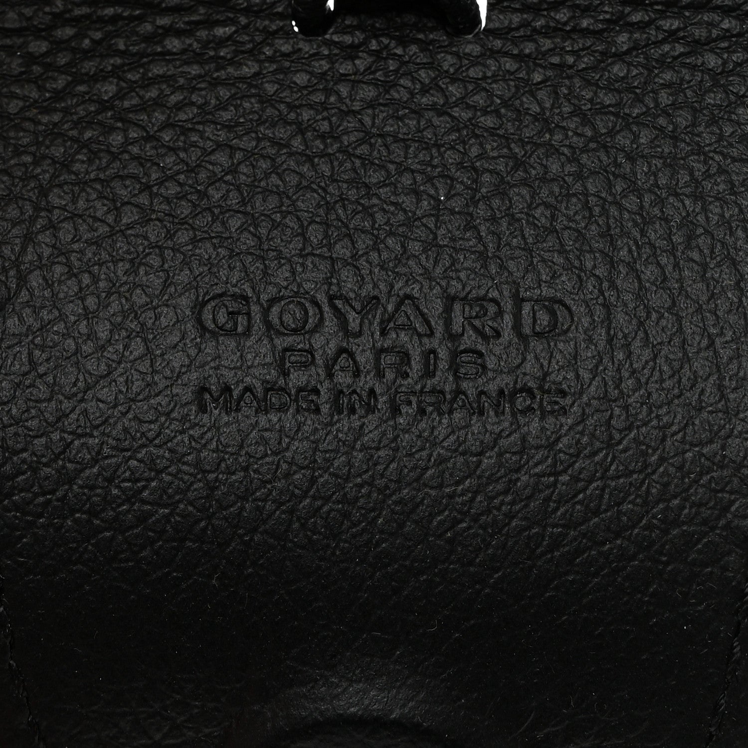 Goyard Calfskin Bag Clip Black 4 of 7