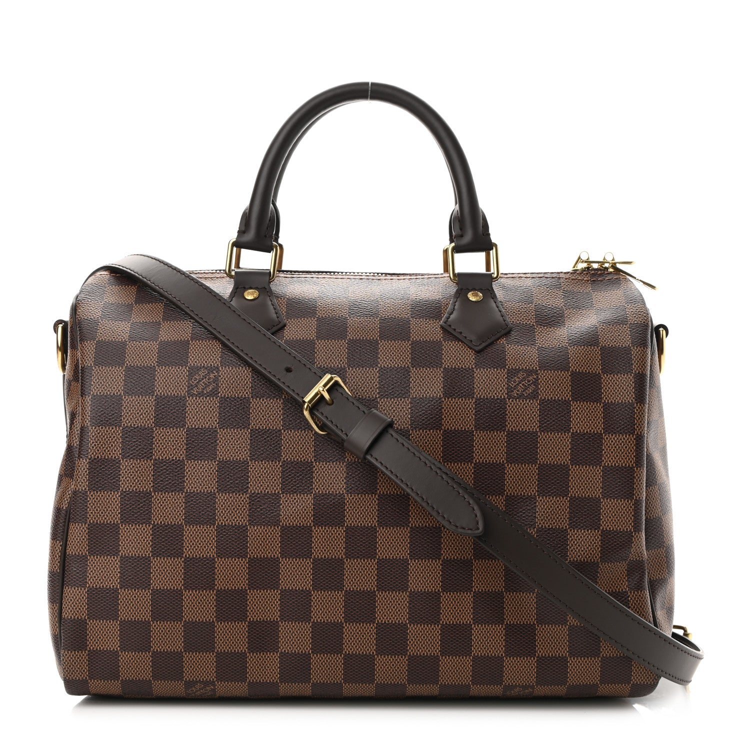 Louis Vuitton Damier Ebene Speedy Bandouliere 30 1 of 10