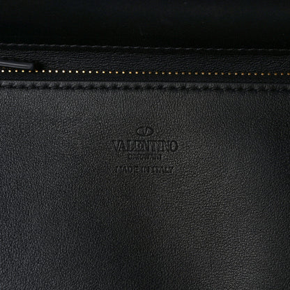 Valentino Garavani Calfskin VLogo Walk Shoulder Bag Black 6 of 9