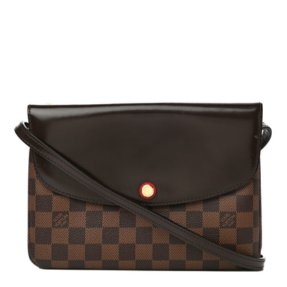 Louis Vuitton Damier Ebene Twice Cherry 1 of 14