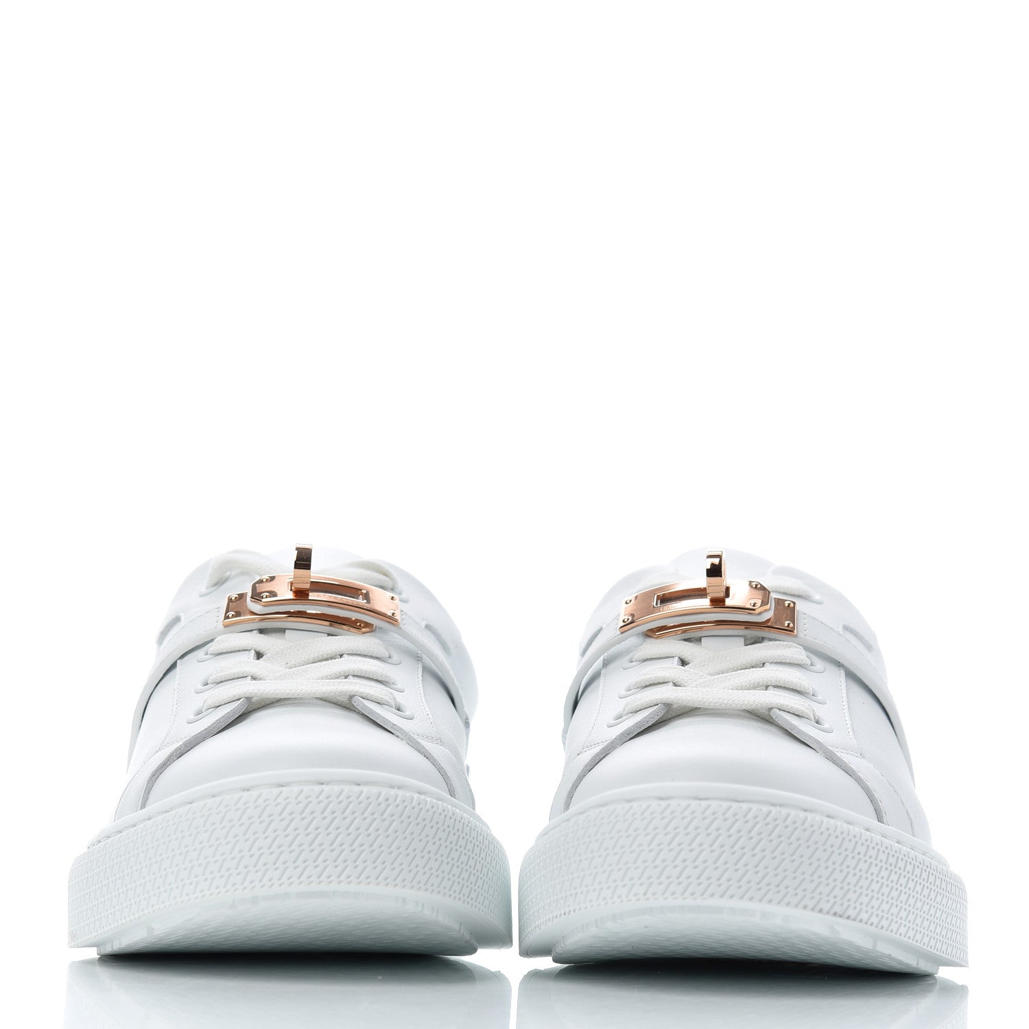 Hermes Calfskin Day Sneakers 37 White 2 of 9