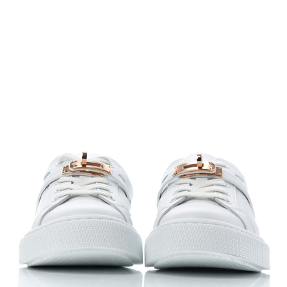 Hermes Calfskin Day Sneakers 37 White 2 of 9