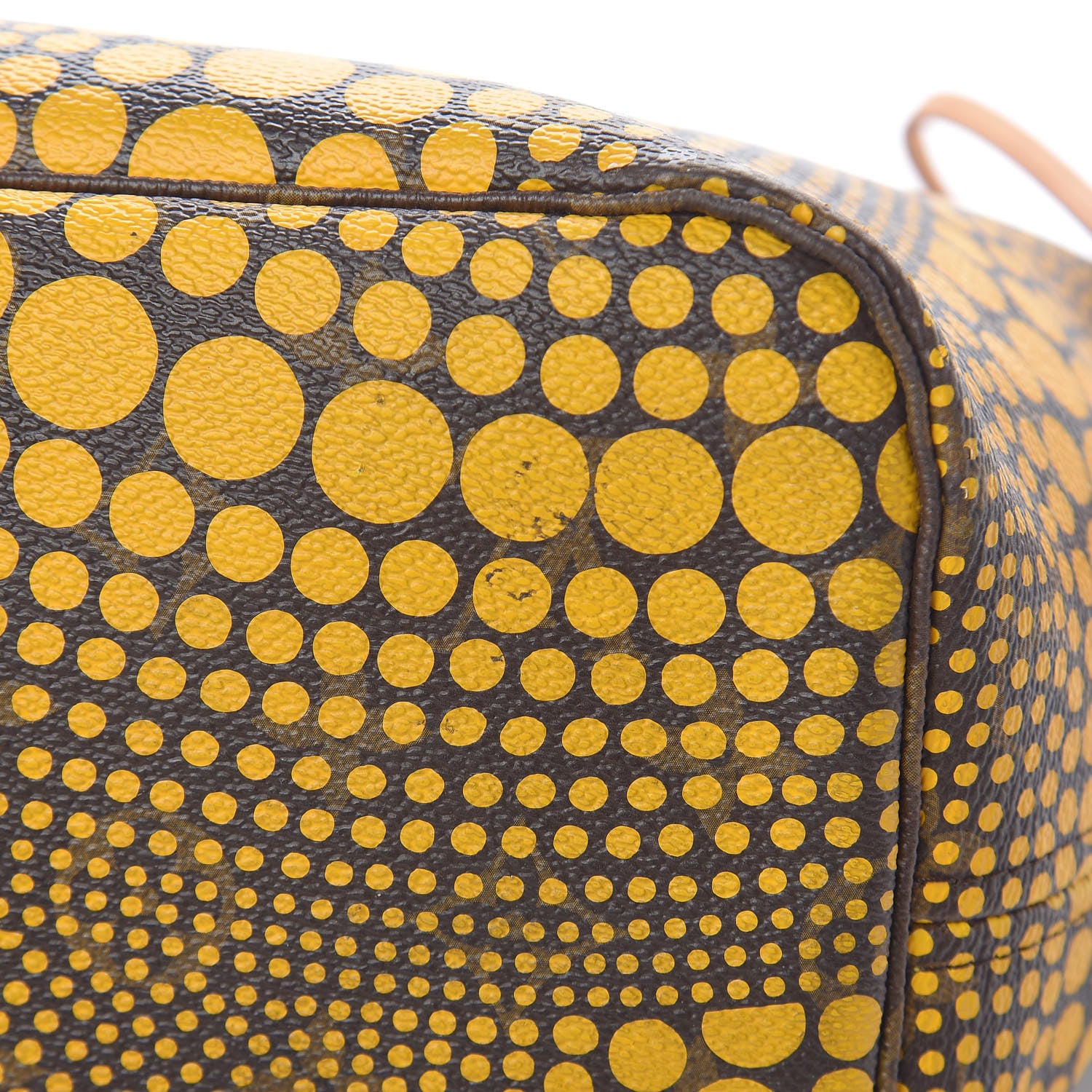 Louis Vuitton Monogram Kusama Waves Neverfull MM Yellow 19 of 19