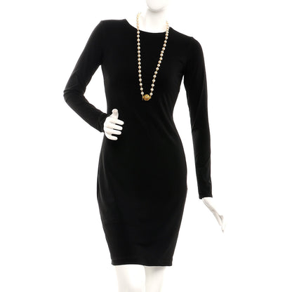 Chanel Pearl CC Medallion Long Necklace Gold 2 of 6