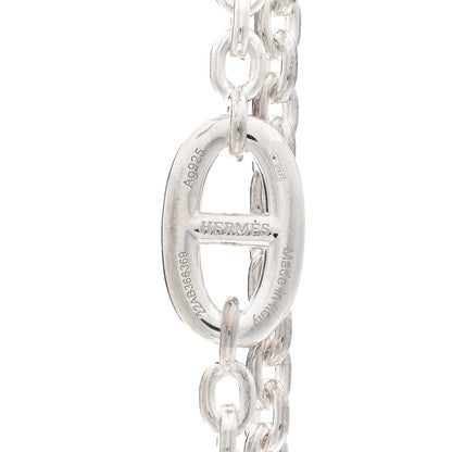 Hermes Sterling Silver Farandole Necklace 160 4 of 5