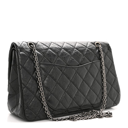 Chanel Aged Calfskin Quilted 2.55 Reissue 227 Flap Black 3 of 13