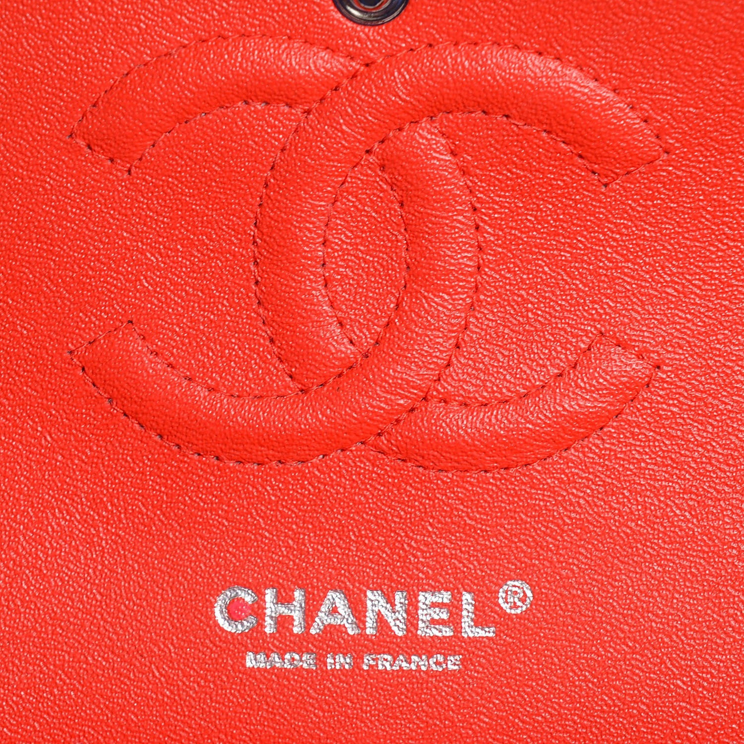 Chanel Patent Calfskin Quilted Medium Double Flap Red 6 of 8