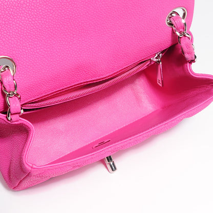 Chanel Iridescent Caviar Quilted Mini Square Flap Hot Pink 5 of 8