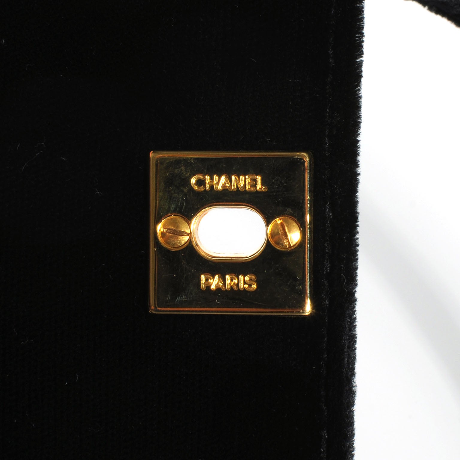 Chanel Velvet Quilted Mini Evening Flap Bag Black 6 of 10