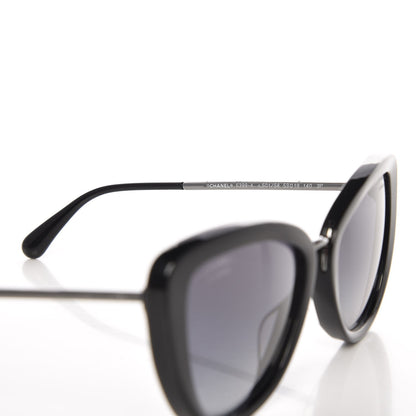 Chanel Cat Eye Sunglasses 5399 Black 6 of 7