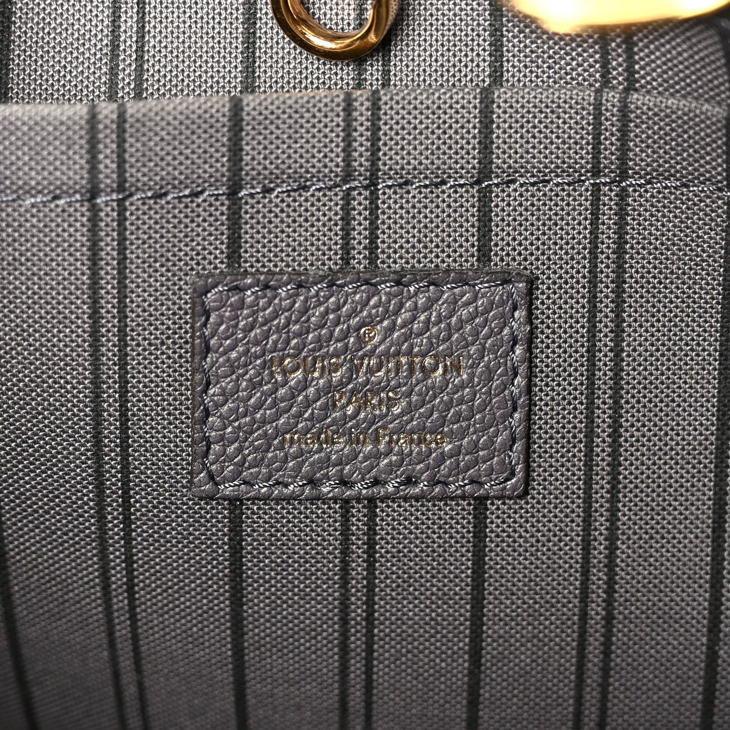 Louis Vuitton Empreinte Studded Montaigne BB Gris Silver 6 of 13