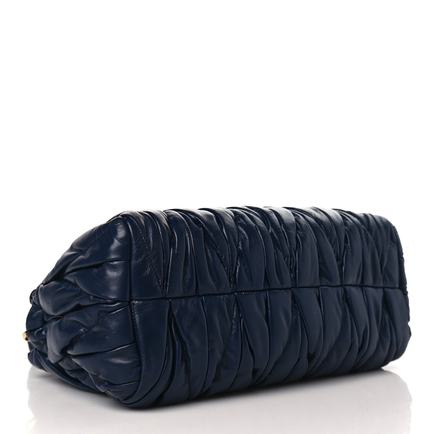 Nappa Matelasse Shoulder Bag Bleuette