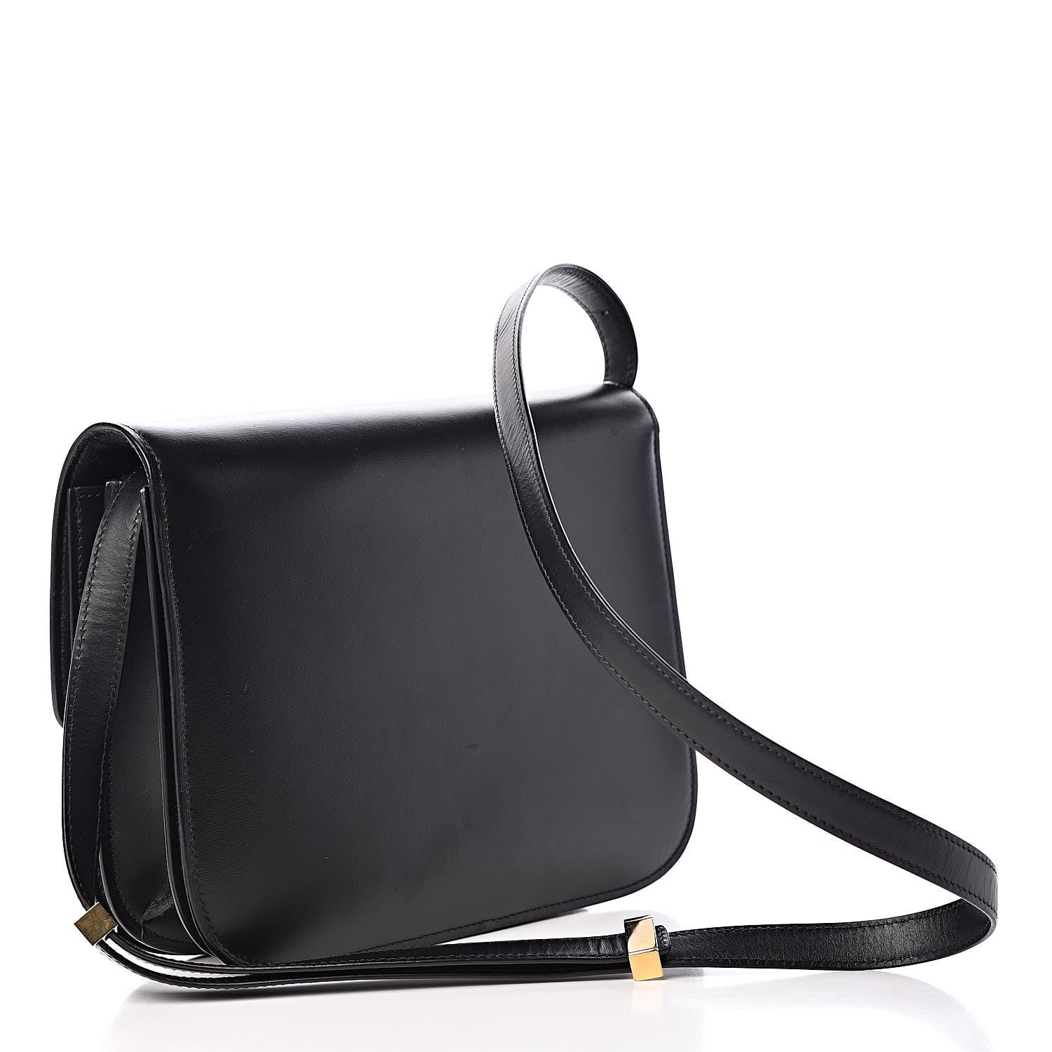Celine Box Calfskin Medium Classic Box Flap Bag Black 3 of 13