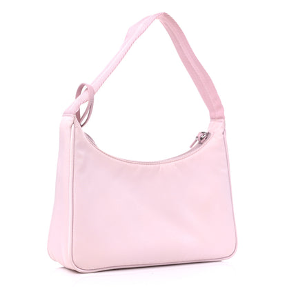 Prada Tessuto Nylon Saffiano Re-Edition 2000 Bag Alabastro 2 of 9