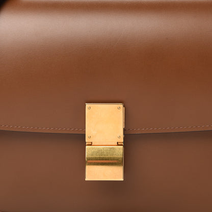 Celine Box Calfskin Medium Classic Box Flap Bag Camel 11 of 11