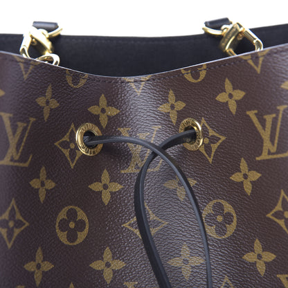Louis Vuitton Monogram Neonoe MM Black 8 of 8