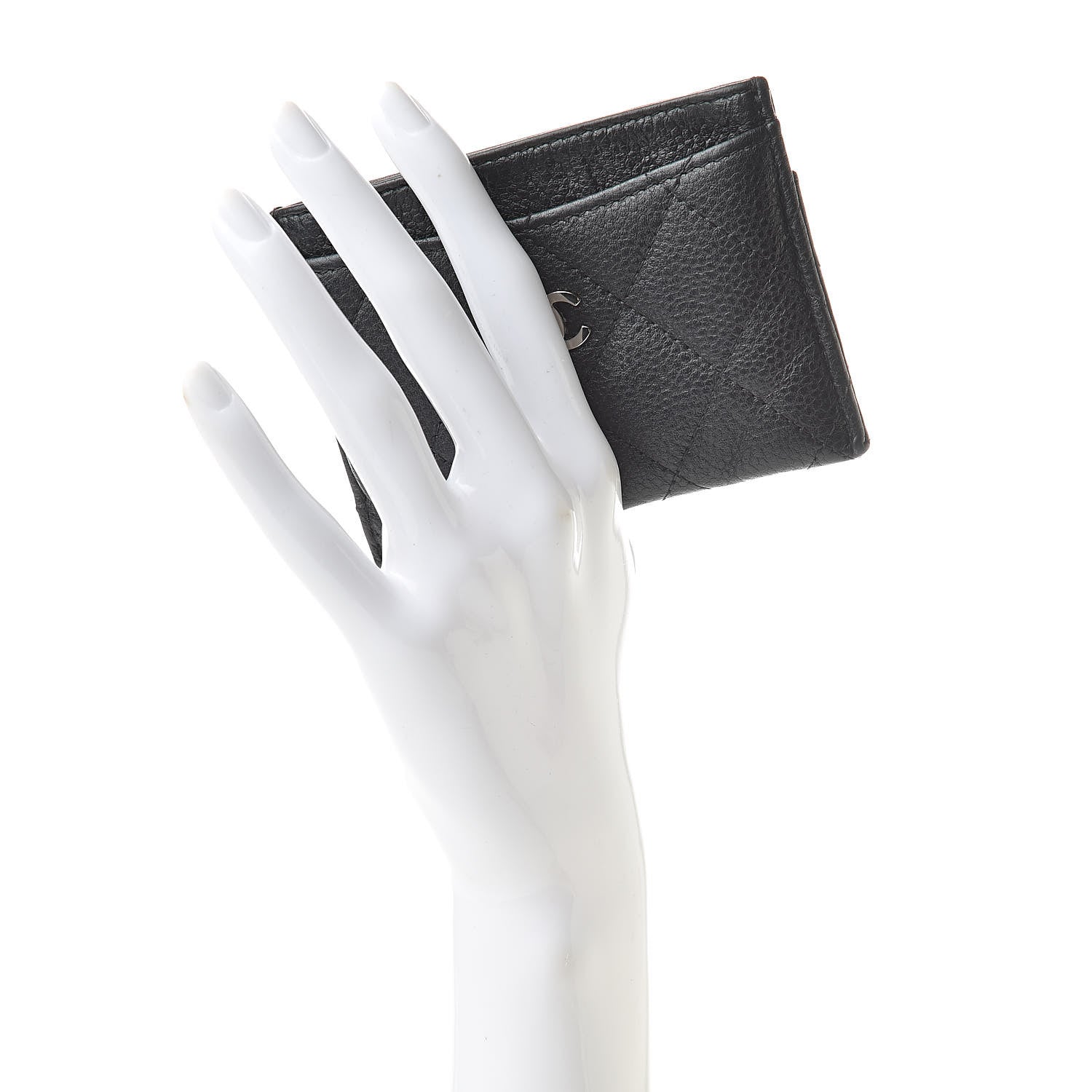 Chanel Caviar Quilted Card Holder Black 2 of 10