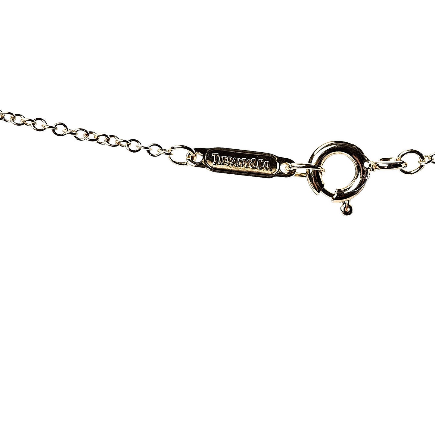 18K Yellow Gold Platinum Diamond Small Etoile Heart Pendant Necklace