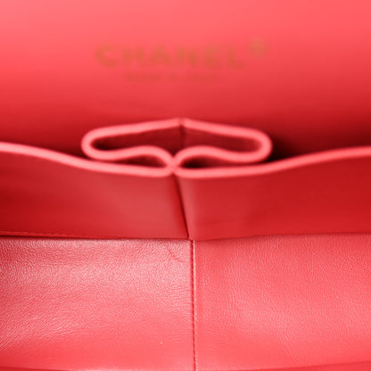 Chanel Caviar Quilted Jumbo Double Flap Dark Pink 5 of 10