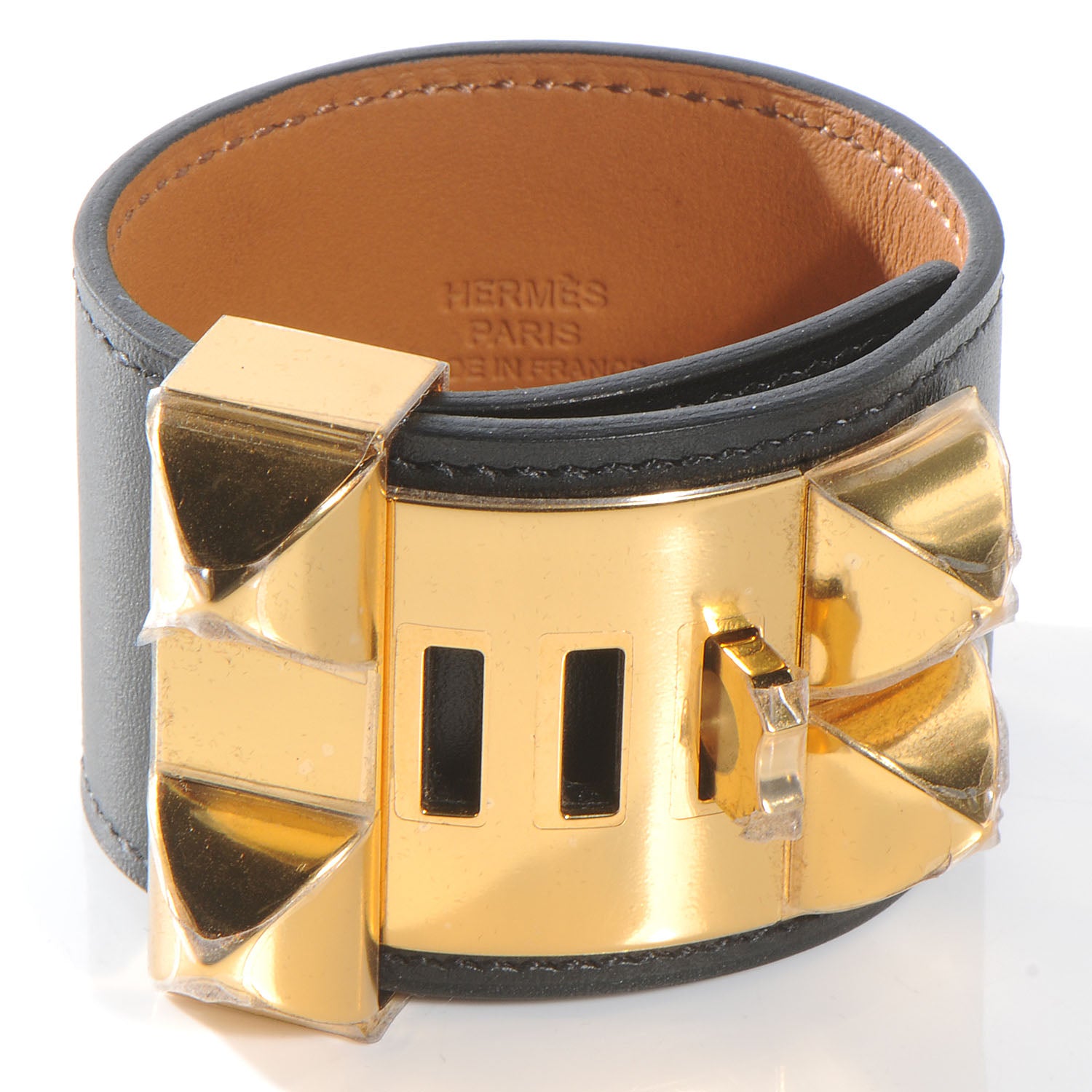 Hermes Chamonix Collier de Chien CDC Bracelet Black Small 4 of 7
