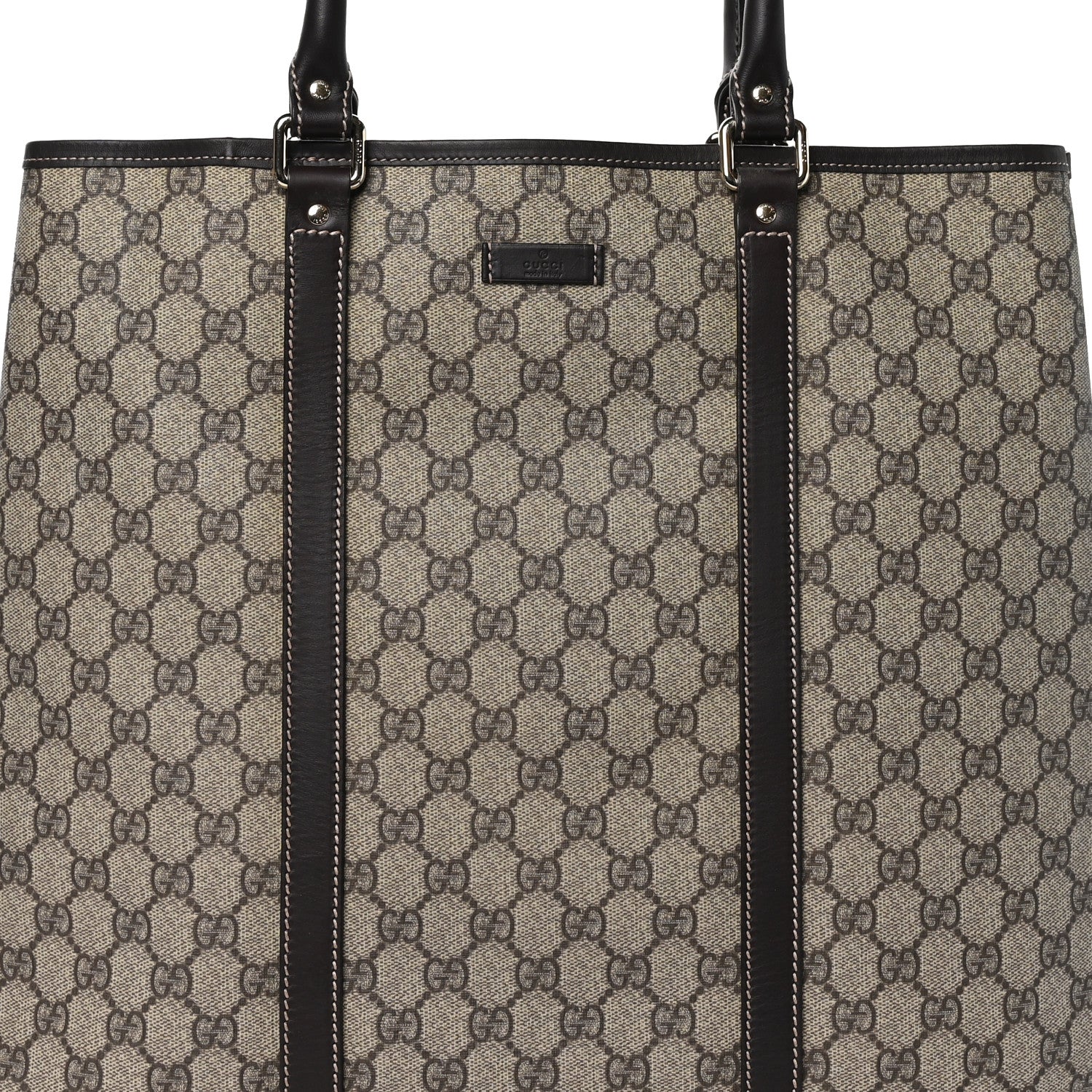 Gucci GG Plus Monogram Joy Vertical Tote Dark Brown 8 of 12