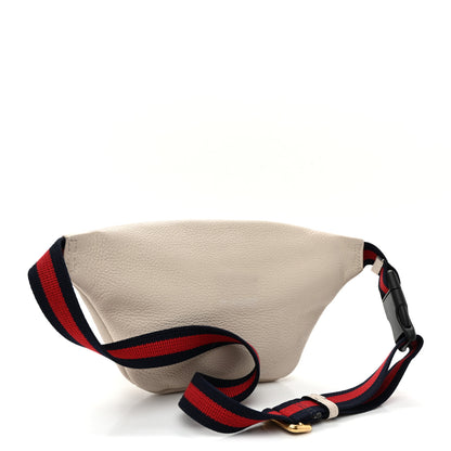 Gucci Grained Calfskin Small Logo Belt Bag White 3 of 10