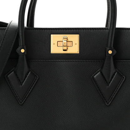 Louis Vuitton Calfskin Monogram Tufting On My Side Black 7 of 9