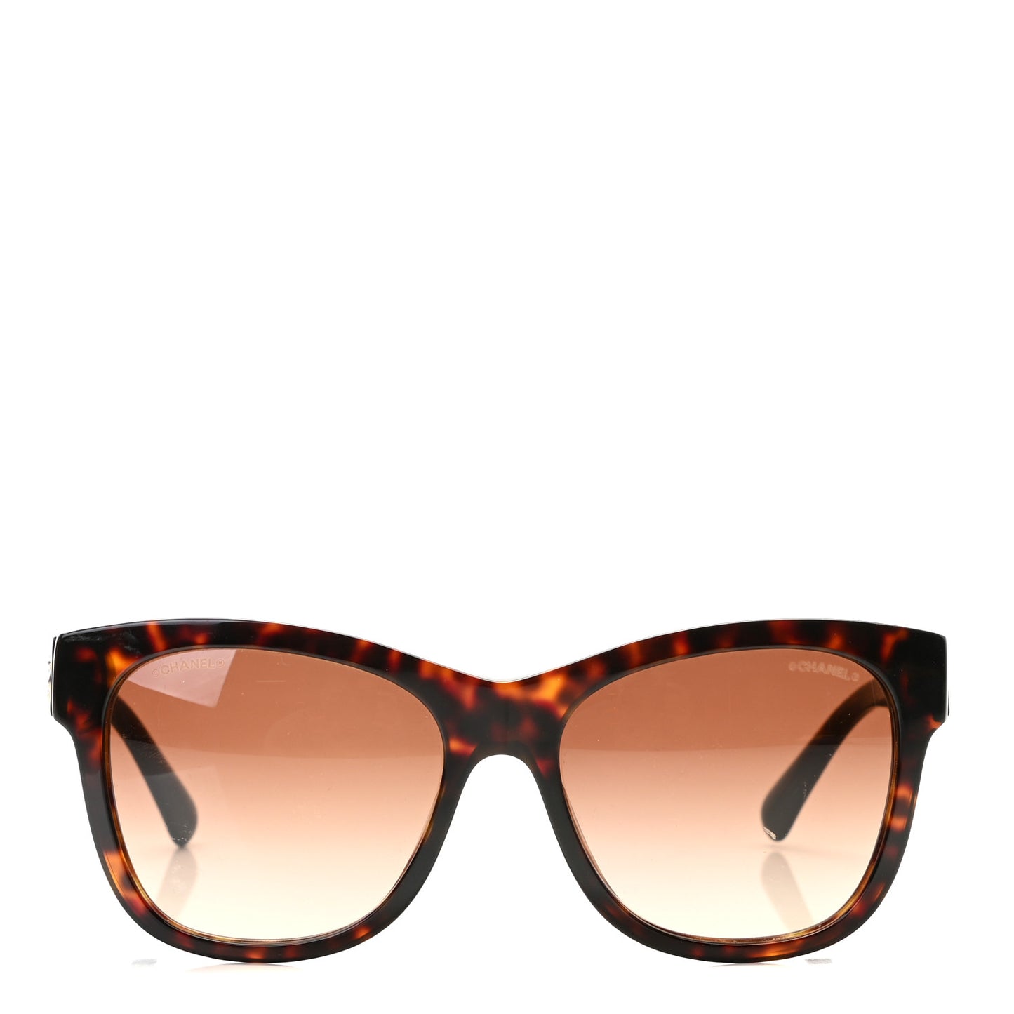 Acetate Runway Square Sunglasses 5380 Dark Tortoise