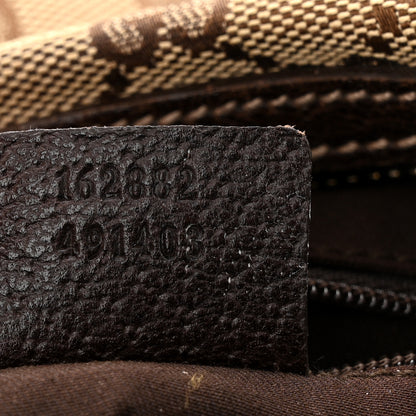 Gucci Monogram Large Princy Hobo Dark Brown 7 of 11