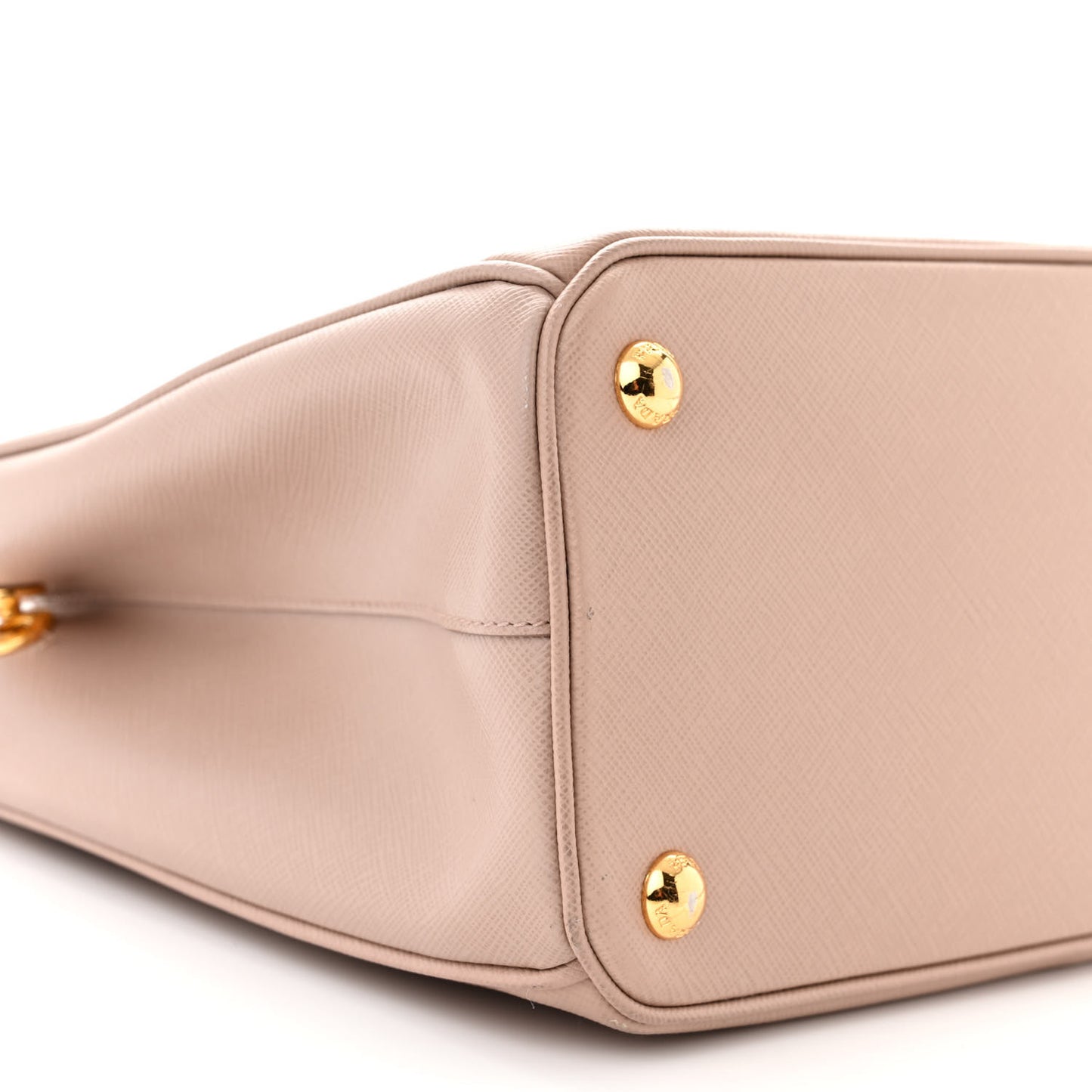 Saffiano Lux Small Galleria Double Zip Tote Cammeo