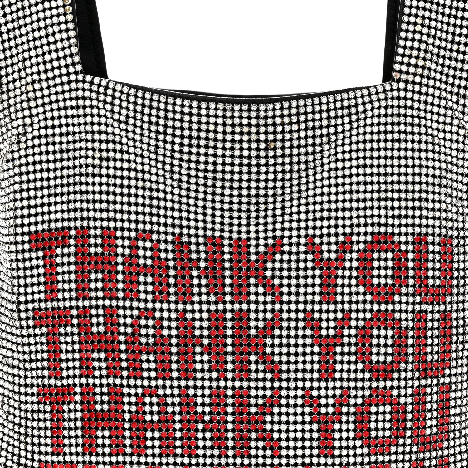 Alexander Wang Crystal Wanglock Mini Shopper Silver 7 of 10
