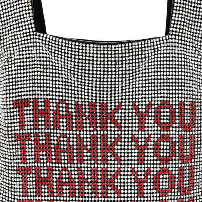Alexander Wang Crystal Wanglock Mini Shopper Silver 7 of 10