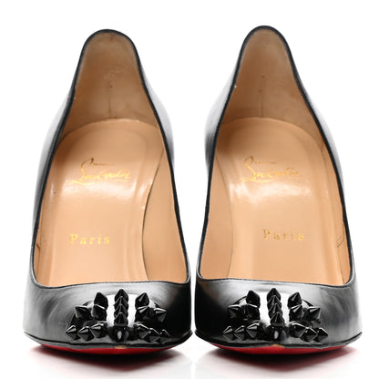 Christian Louboutin Kid Patent Geo 85 Pumps 38.5 Black 2 of 10