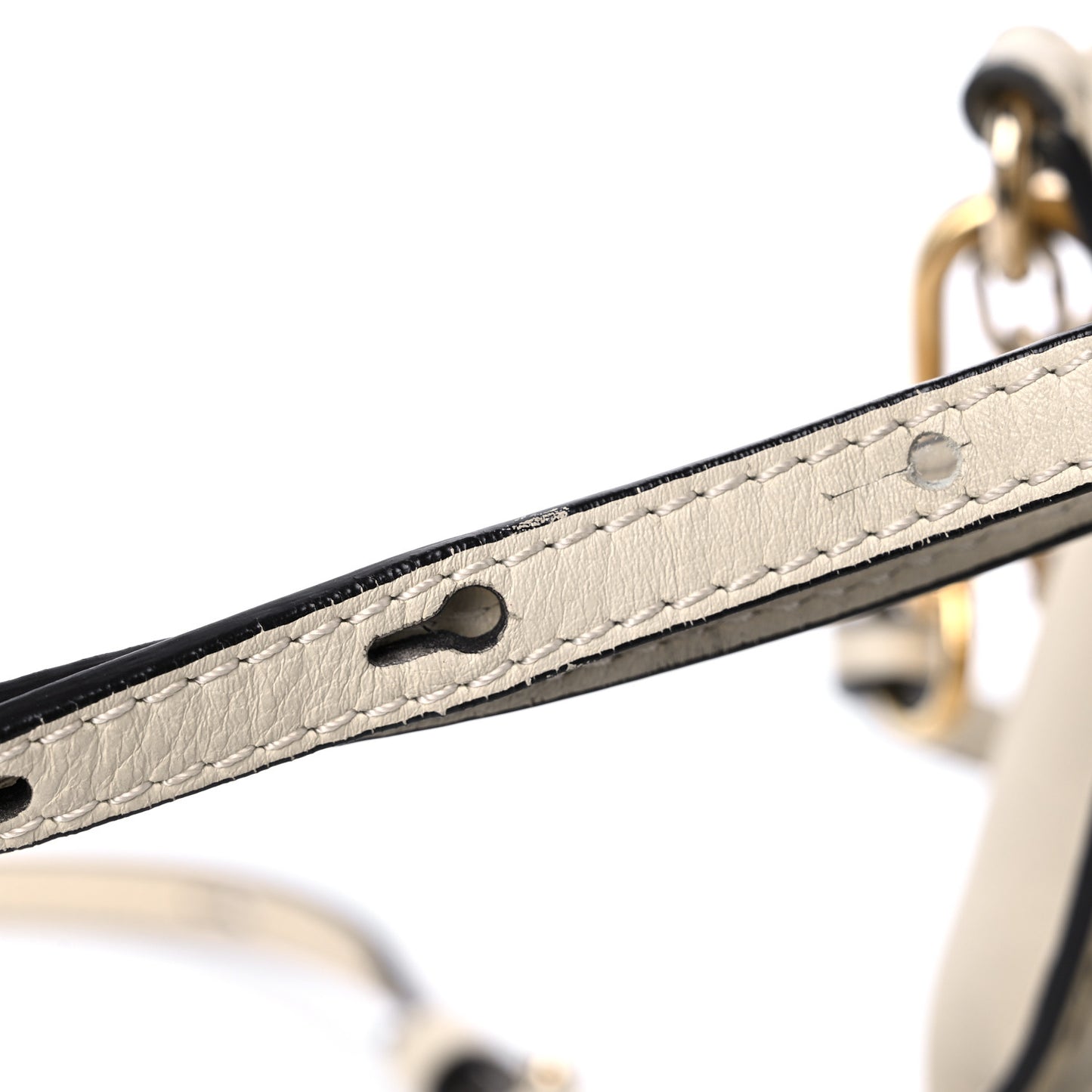 Suede Calfskin Mini Faye Backpack Off White