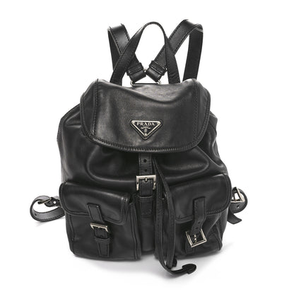 Prada Calfskin Backpack Black 1 of 9