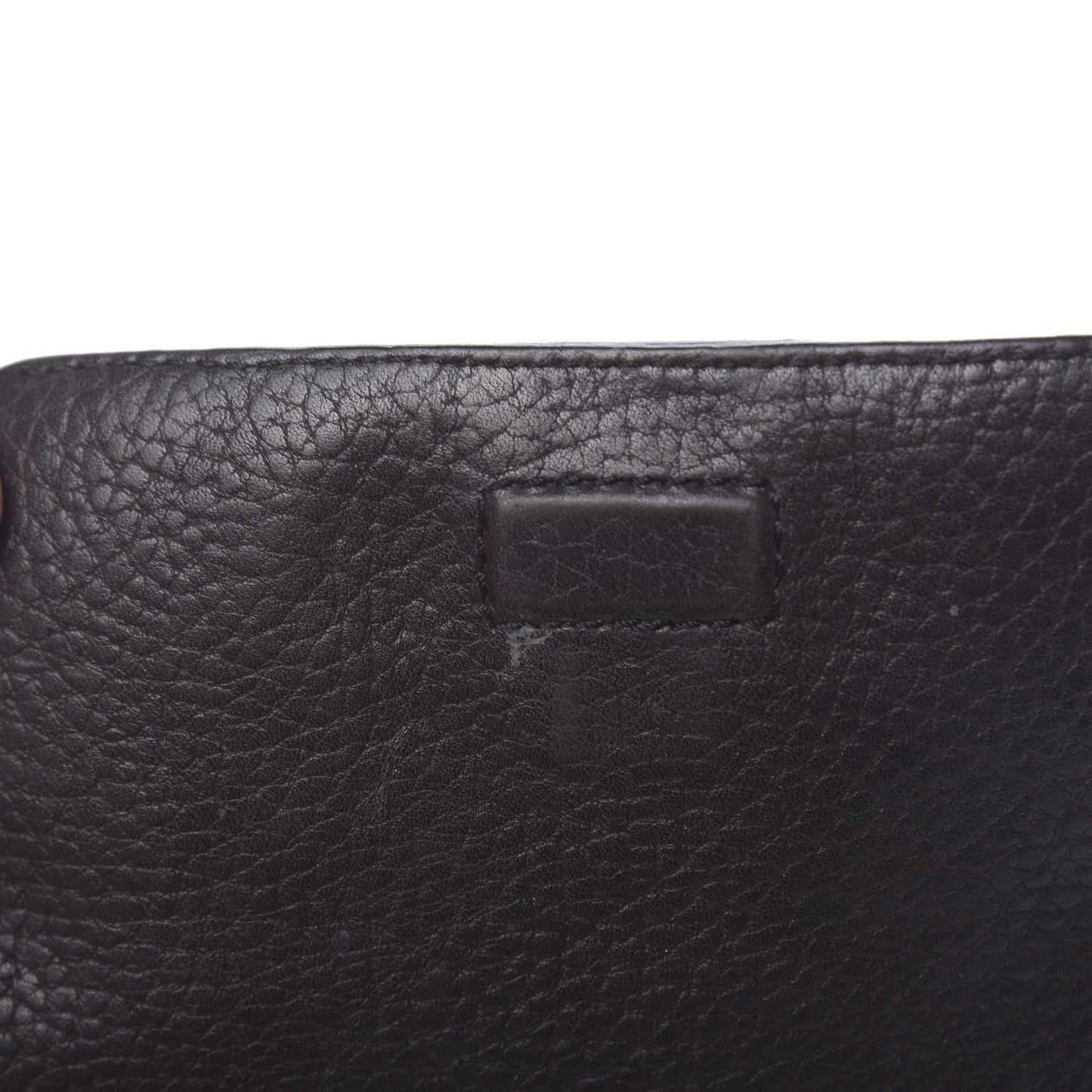 Haymarket Check Mini Tassel Crossbody Bag Chocolate