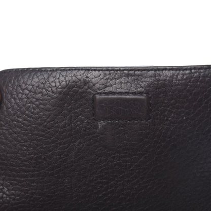Burberry Haymarket Check Mini Tassel Crossbody Bag Chocolate 11 of 14