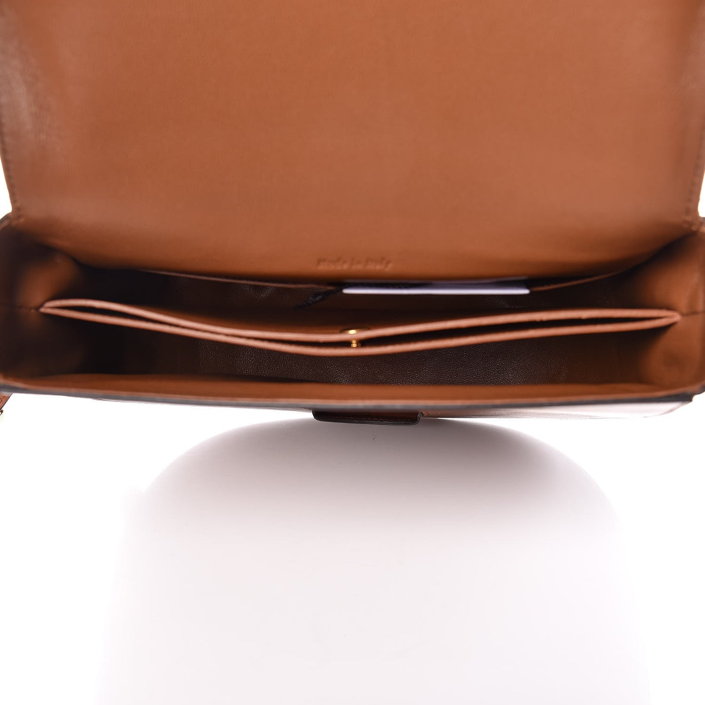 Supersoft Calfskin Medium Trotteur Caramel