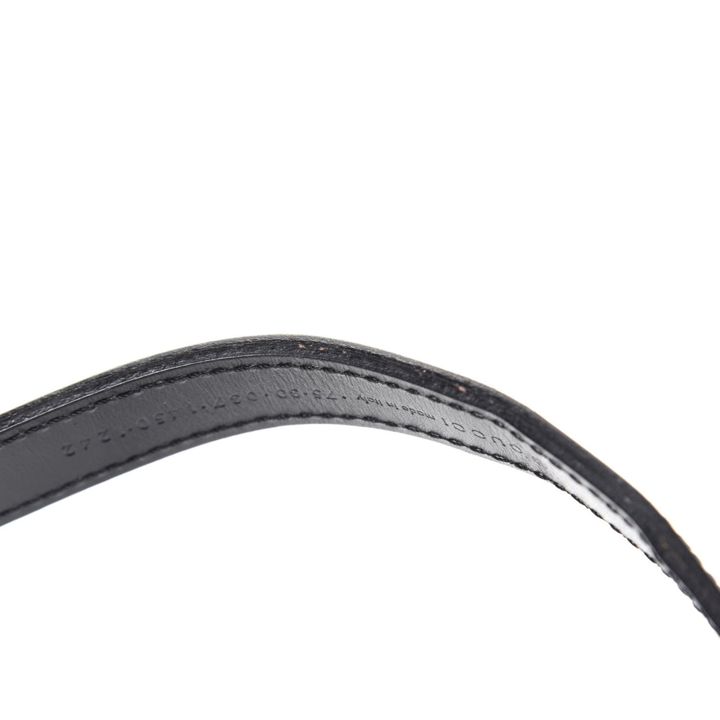 Calfskin Interlocking G Belt 75 30 Black