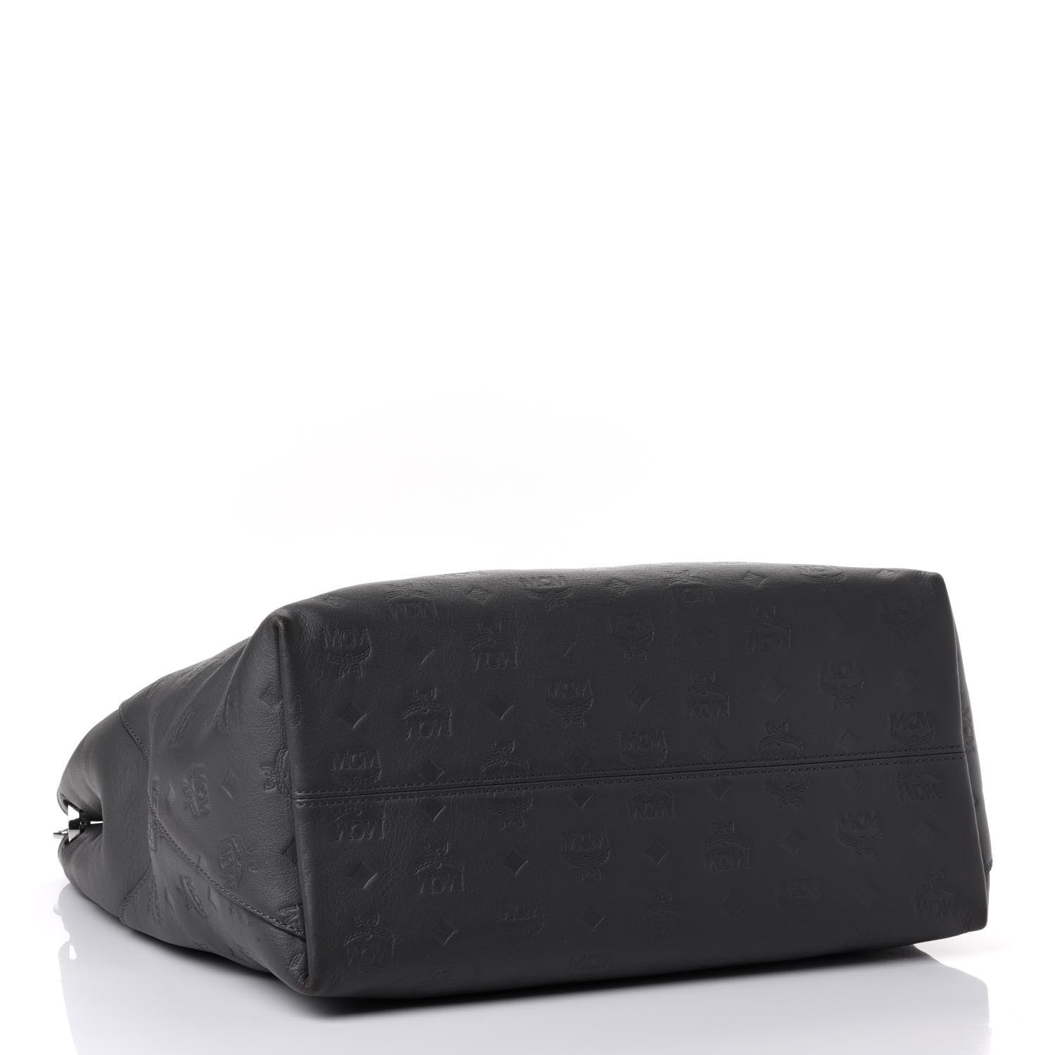 MCM Calfskin Ottomar Monogram Large Klara Hobo 3 of 4