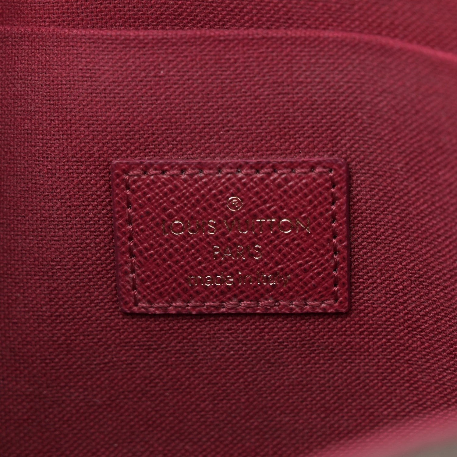 Louis Vuitton Monogram Pochette Felicie Chain Wallet Fuchsia 7 of 13